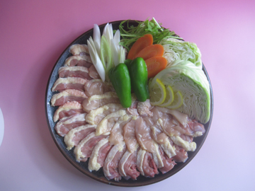 天草大王カット肉皿入り